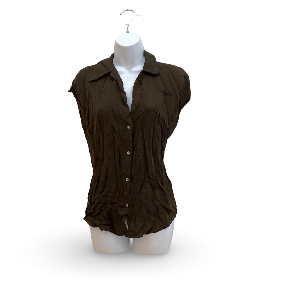 Vince Silk Blend Cap Sleeve Top